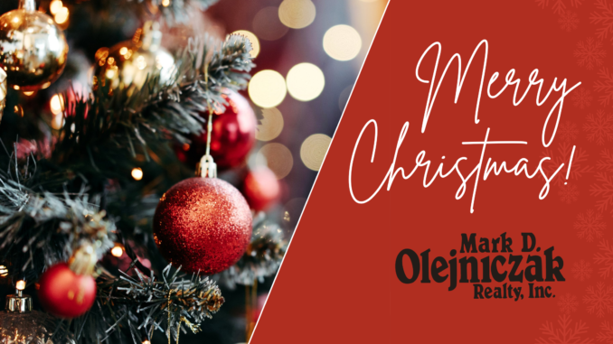 Merry Christmas from Olejniczak Realty!