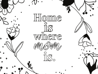 Mother's Day Home Decor PDF Free Wall Art