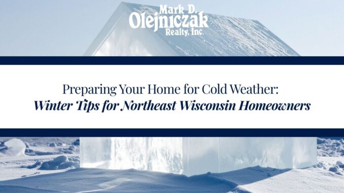 Preparing Your Home for Cold Weather: Winter Tips for Northeast Wisconsin Homeowners